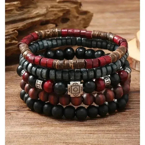 Other - Bohemian Bead Bracelet Set